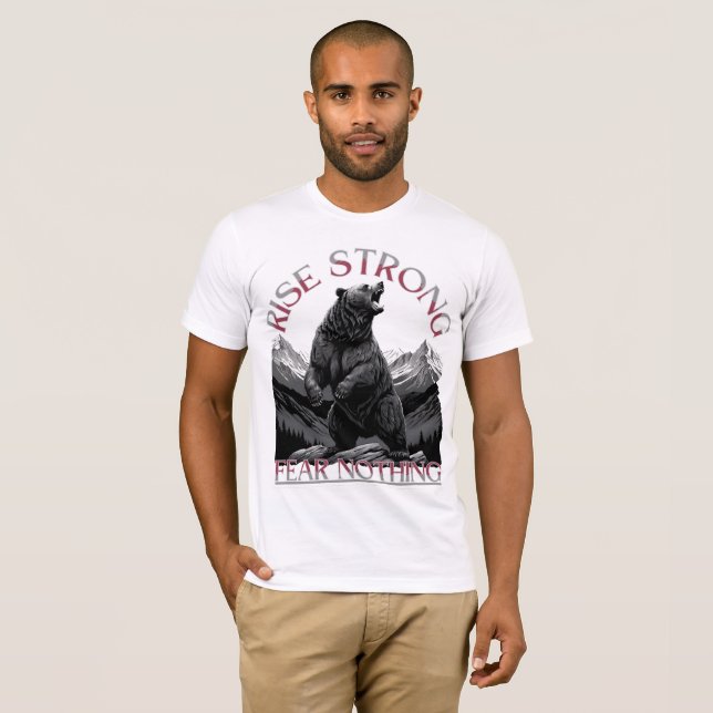 Stiga upp Strong T Shirt (Hel framsida)