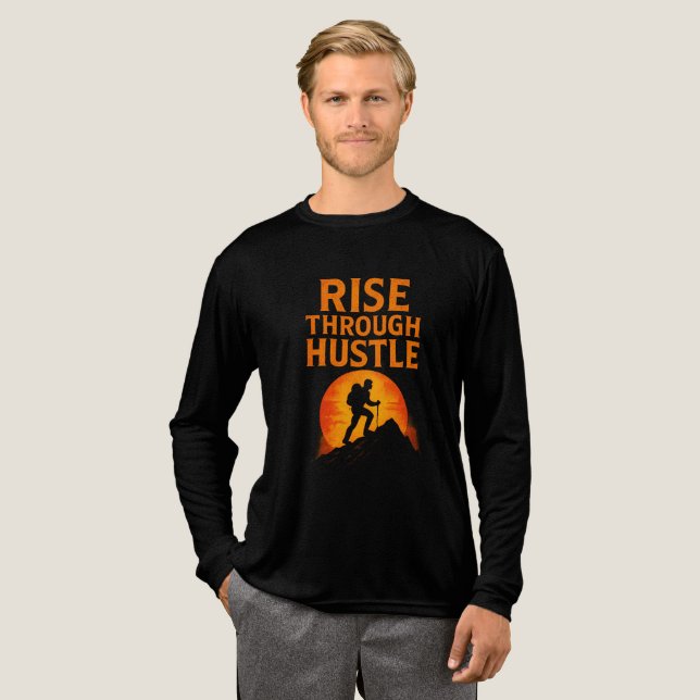 Stiga upp through Hustle - Motiv T-Shirt for Dre (Hel framsida)