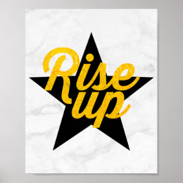 Stiga upp Up Hamilton Poster