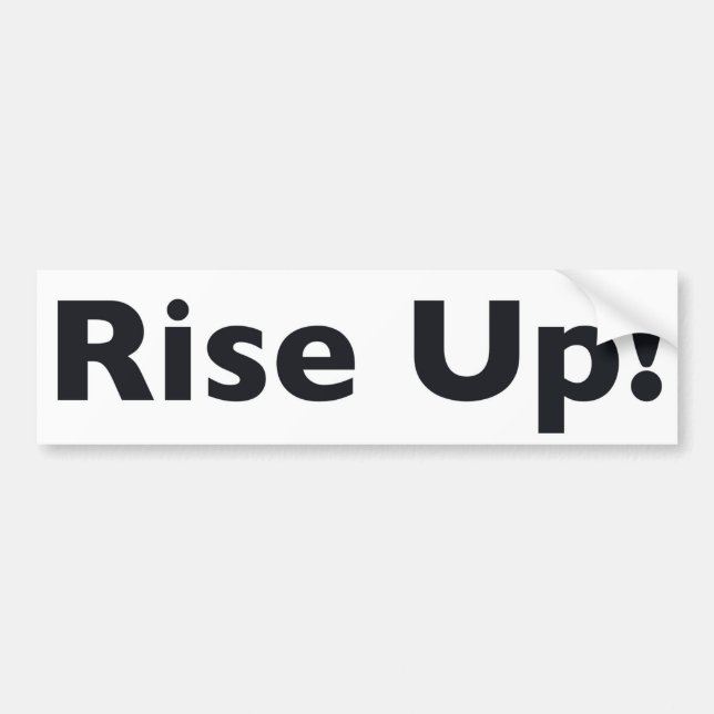 Stiga upp upp! bildekal (Framsidan)