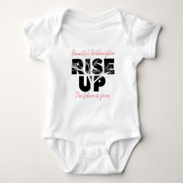 Stiga upp upp Christening Gift T Shirt