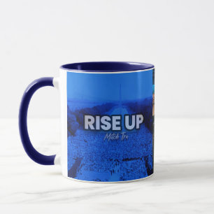Stiga upp upp-kaffe Mugg