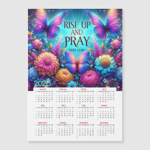 Stiga upp upp- och matris Luke 22:46 2025 Kalender