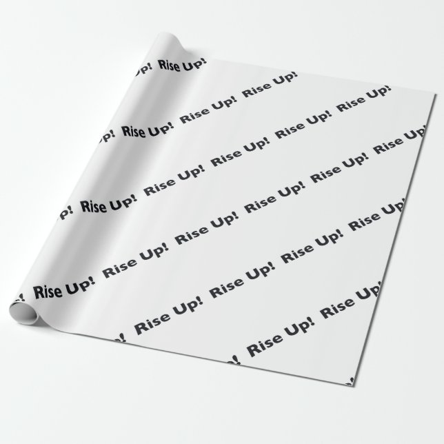 Stiga upp upp! presentpapper (Utrullad)