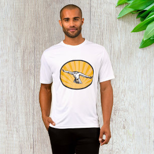 Stigande Falk Djärv Rovfågel T Shirt