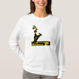 Stigande fjärilar tee shirt
