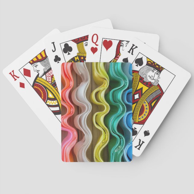 Stigande regnbåge casinokort (Baksidan)