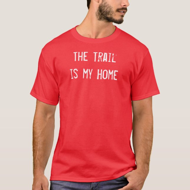 Stigen är mitt hem Offroading Fyrhjuling Lera T-shirt (Framsida)
