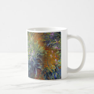 Stigen genom irisar av Claude Monet Kaffemugg