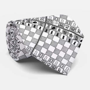 Stiger ombord den Themed schackdelar för svart & Slips