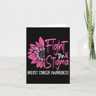 Stigma Breast Cancer Awareness Survivor Kort