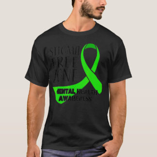 Stigma Free Zon Mental Health Awareness Apparatur T Shirt