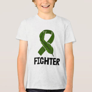 Stigma Grönt Ribbon Shirts Mental Health A T Shirt