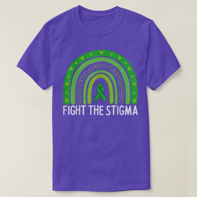 Stigma Mental Health Awareness Month Gre T Shirt (Design framsida)