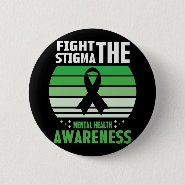 Stigma Mental Health Awareness Month Knapp (Framsida)