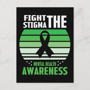 Stigma Mental Health Awareness Month Vykort