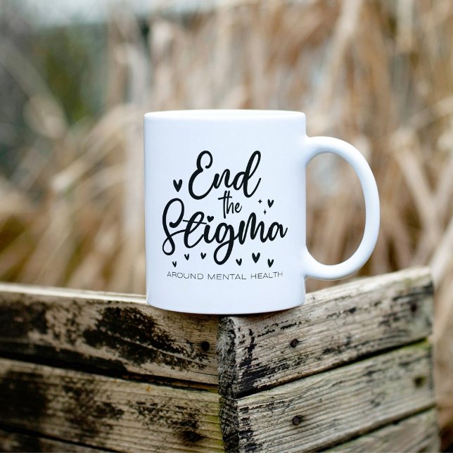 Stigma - psykisk hälsa kaffemugg (Skapare uppladdad)