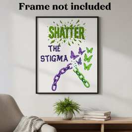 Stigma - Psykisk hälsa Poster
