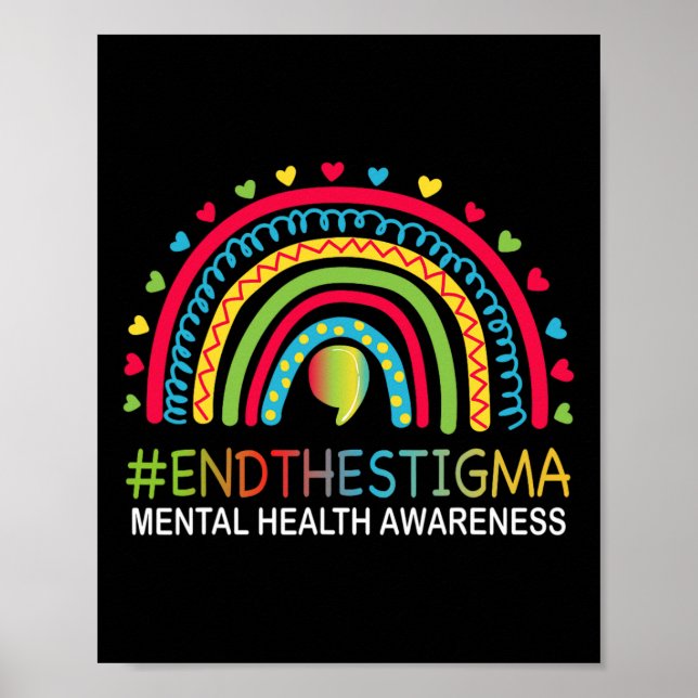 Stigma Rainbow Boho Poster (Framsidan)