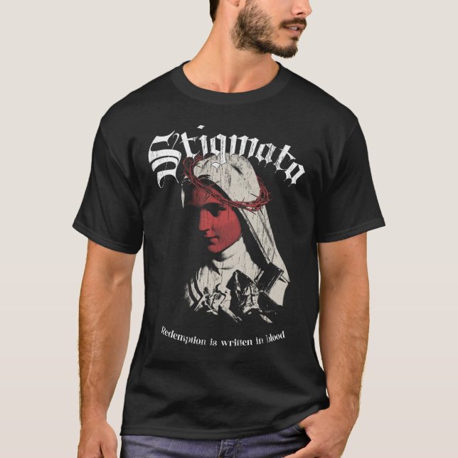 Stigmata - Occult Streetwear Desgin T Shirt (Framsida)