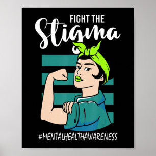 Stigmatiseringsmedvetande om tigmatisering poster