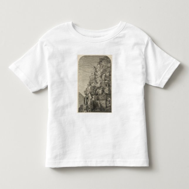 Stigning av den underbara pyramiden t-shirt (Framsida)