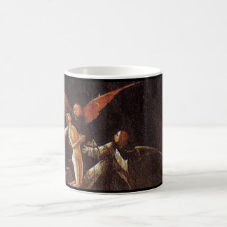 Stigning av det välsignat, vid Hieronymus Bosch Kaffemugg