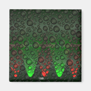 Stigning Bubbles-Grönt/Red Magnet