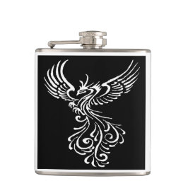 Stigning från Ashes Phoenix White Illustration Fickplunta