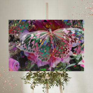 Stigning Kanvastrycket Dawn Butterfly Canvastryck