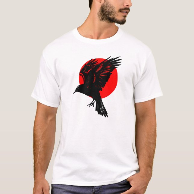Stigning Kråka - Mysteri och Power T Shirt (Framsida)