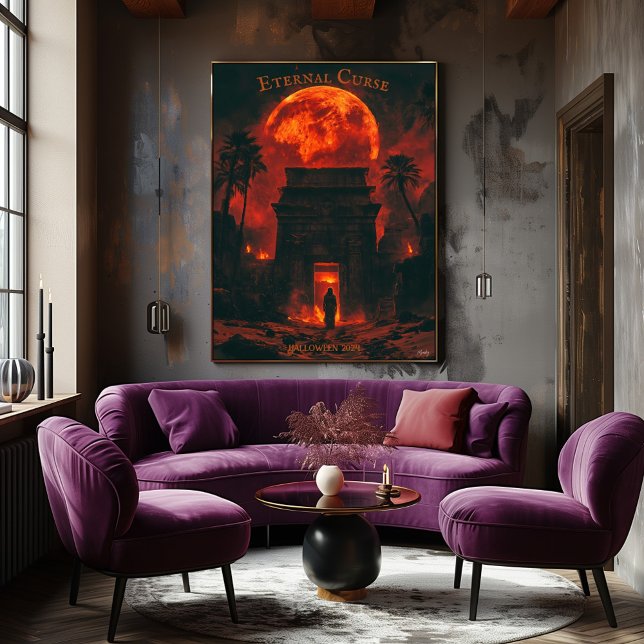 Stigning Mummy Halloween - Ancient Grav & Blood Må Poster (Skapare uppladdad)