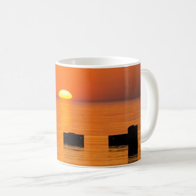 Stigning Orange Coffee Mugg (Framsida höger)