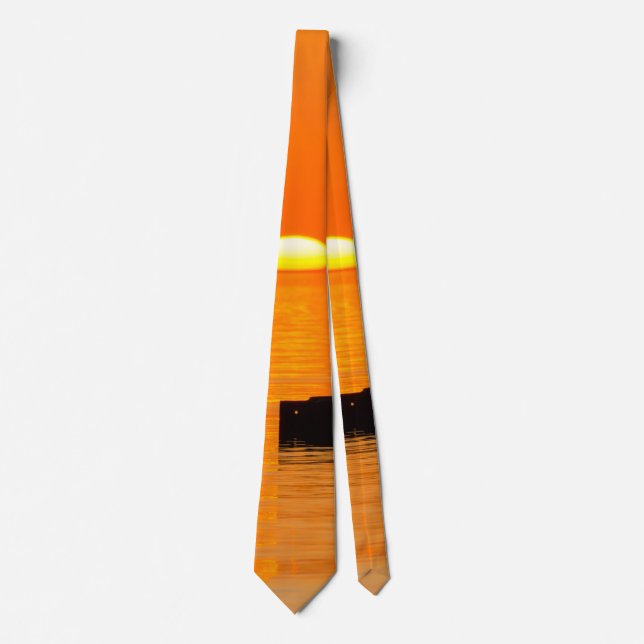 Stigning Orange Neck Tie Slips (Framsida)