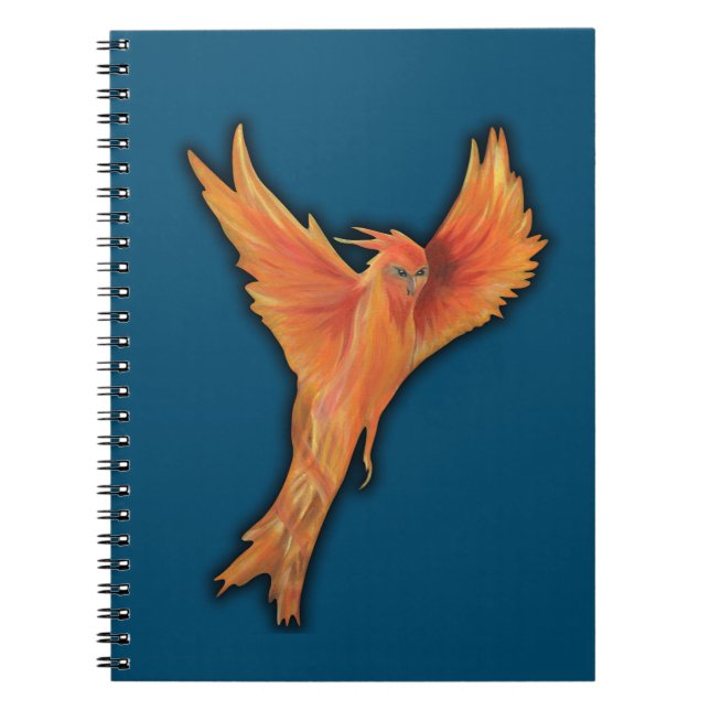 Stigning Phoenix Journal Anteckningsbok (Framsidan)