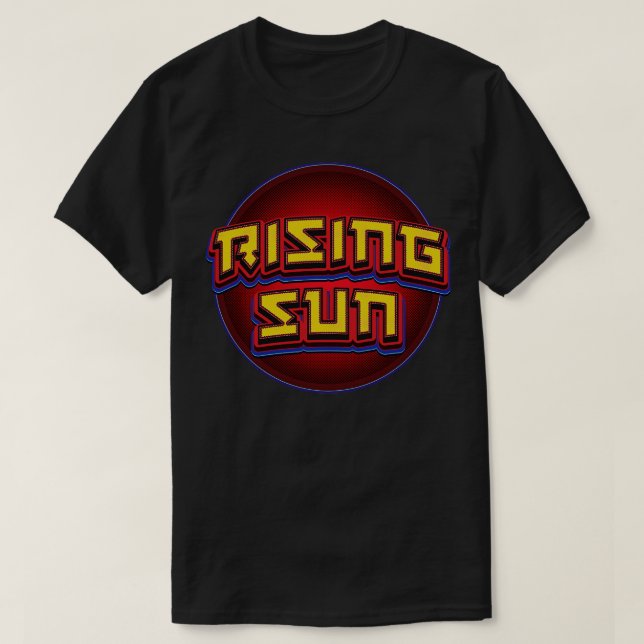 Stigning Sol Japan T Shirt (Design framsida)
