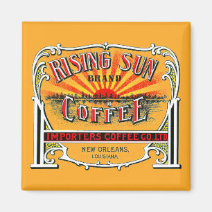 Stigning Sol-kaffe Magnet