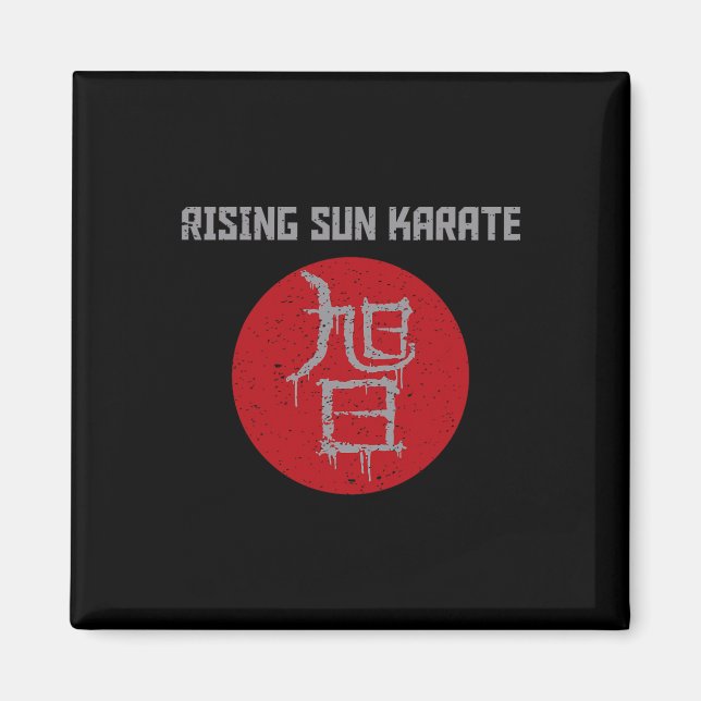 Stigning Sol Kanji Magnet (Framsidan)