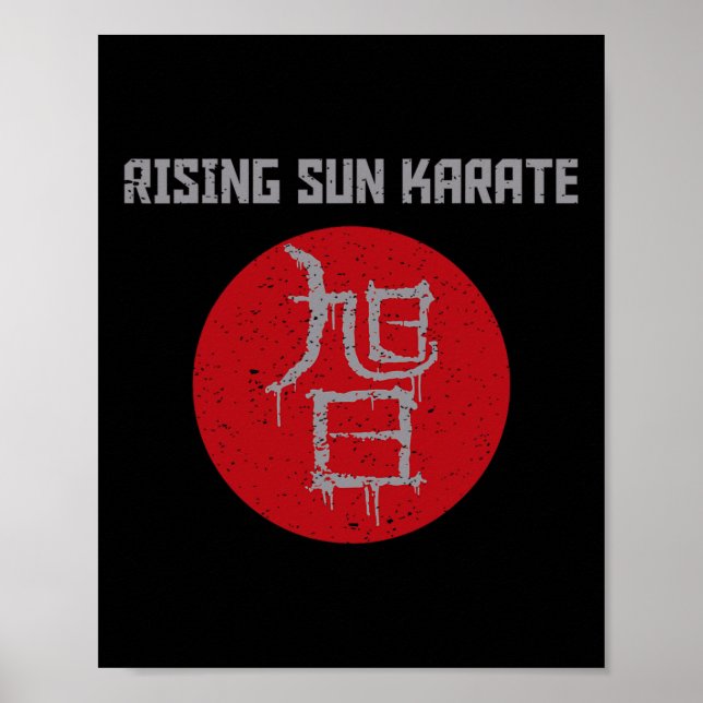 Stigning Sol Kanji Poster (Framsidan)