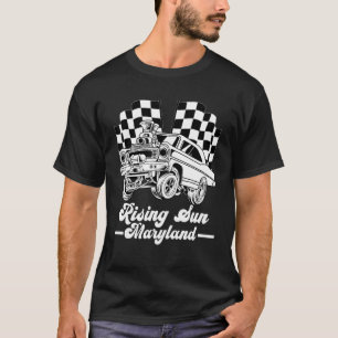 Stigning Sol Maryland Vintage Gasser Nostalgic Dra T Shirt