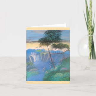 Stigning Sol Tack Kort