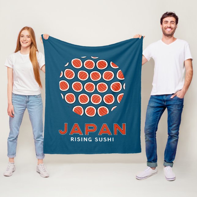 Stigning Sushi Fleecefilt (På plats)