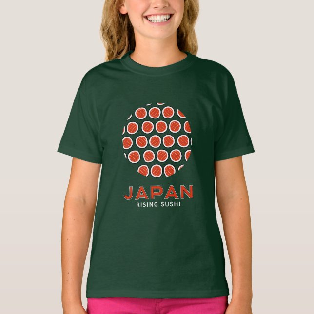 Stigning Sushi T Shirt (Framsida)