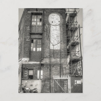 Stik Man Graffiti, Shoreditch London Vykort