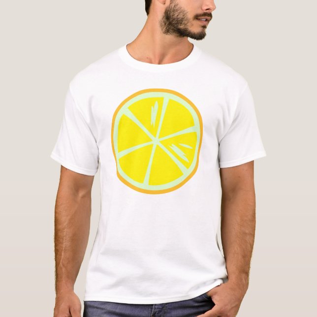 Stil 1 för citronskjorta (F) Tee (Framsida)