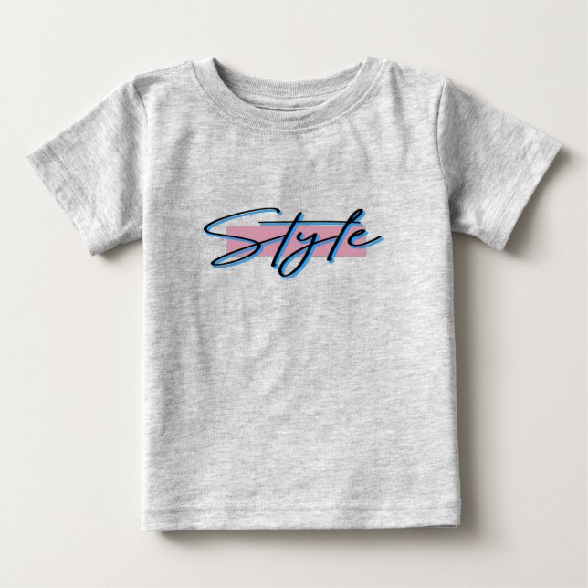 Stil (80-talet inspirerade) t shirt (Framsida)