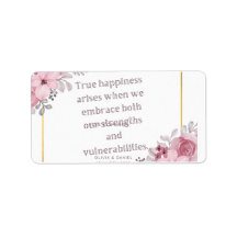 Stil: Adressetiketter Behålla av handkramper vid k