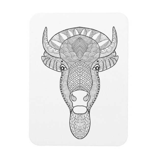 Stil Bull Head Magnet (Vertikal)