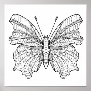 Stil Butterfly 6 Poster