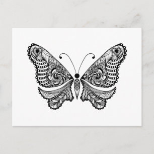 Stil Butterfly Vykort